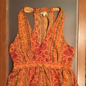 Gorgeous colorful semi-formal top